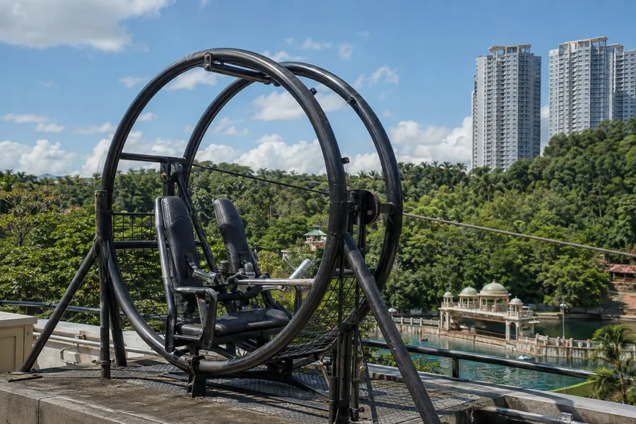 X Park ත්‍රාසජනක ක්‍රියාකාරකම්